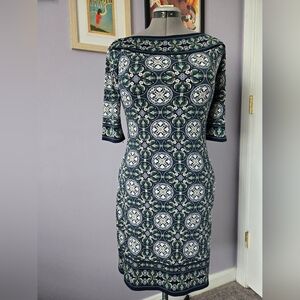 Max Studio Elegant Patterned Dress